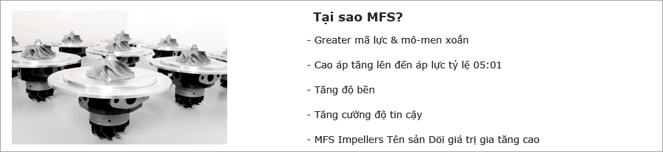 tại sao mfs, mô-men xoắn lớn hơn mã lực và, áp lực tăng cao lên đến áp lực tỷ lệ 05:01, tăng độ bền, nâng cao độ tin cậy, MFS impellers cung cấp đề xuất giá trị cao hơn